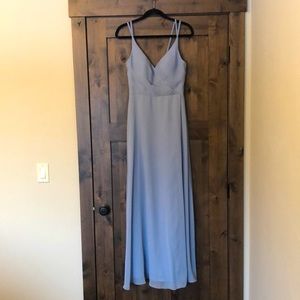 Azazie Dusty Blue Bridesmaids Dress